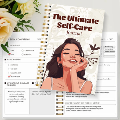Journal beauté A5 – Routine soin & suivi produits