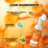 Nettoyant visage curcuma & citron – Éclat & hydratation