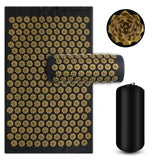 Tapis d’acupression yoga – Massage corps & coussin à picots