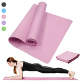 Tapis de yoga antidérapant – 3/4/6mm pour fitness & pilates