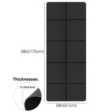 Tapis de yoga EVA 4mm – Confort & fitness