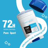 Déodorant homme 72h – Sans aluminium, frais & longue tenue