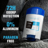 Déodorant homme 72h – Sans aluminium, frais & longue tenue