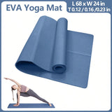 Tapis de yoga antidérapant – 3/4/6mm pour fitness & pilates