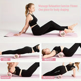 Rouleau de massage en mousse – Yoga & récupération musculaire