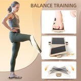 Planche d’équilibre en bois – Renfort cheville & correction posture