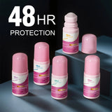 Déodorant roll-on femme 48h – Sans aluminium, aux extraits végétaux (50ml)