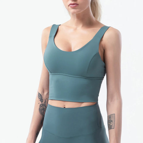 Ensemble yoga femme – Leggings taille haute & brassière