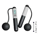Corde à sauter sans fil lestée – Compteur intégré fitness