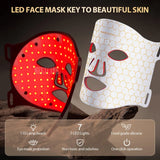 Masque facial LED 7 couleurs – Soin anti-âge & réparation peau