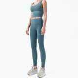 Ensemble yoga femme – Leggings taille haute & brassière